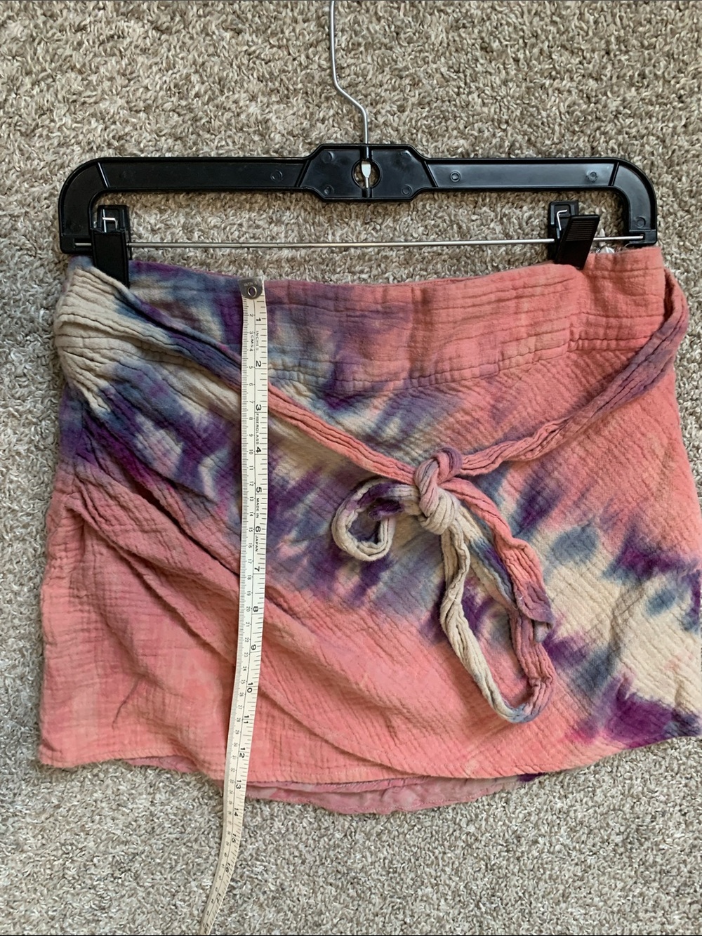 Free People When the Tide Turns Tie-Dye Mini Skirt - Picture 7 of 10
